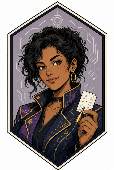 Character illustration of Lupita