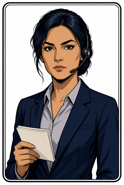 Character illustration of Seven